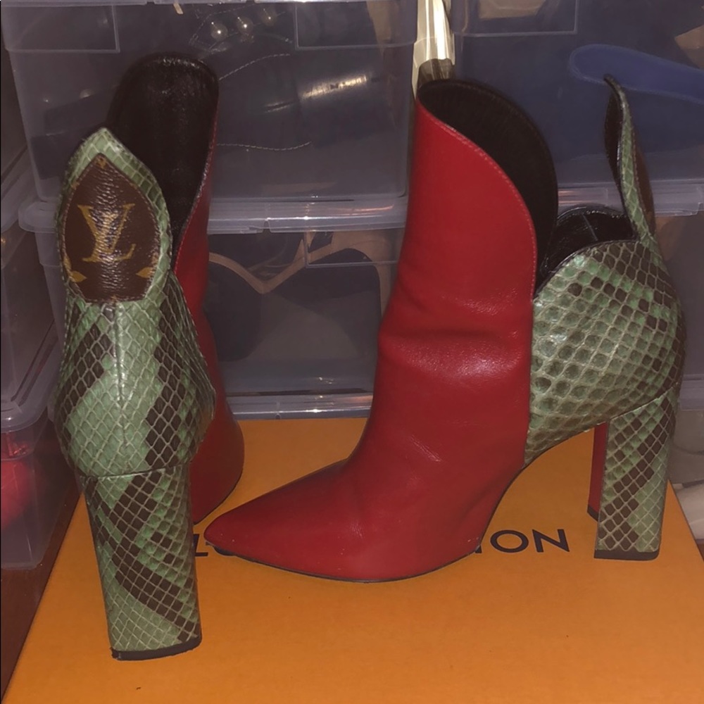 Louis Vuitton poker face bootie